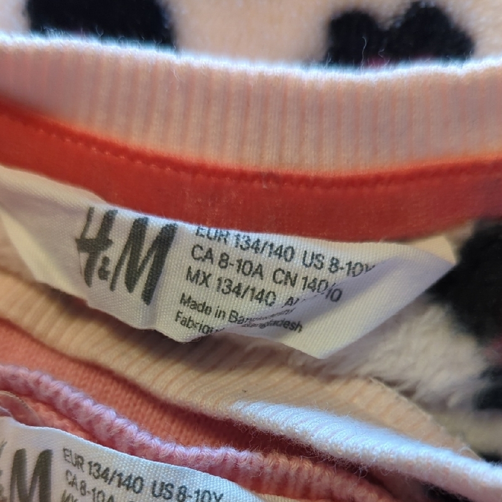 H&M Pink Sweaters with Playful Cat Design And Fuzzy Animal Print. - Picture 2 of 6